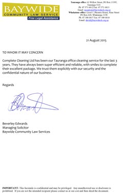 Baywide Community Law Service